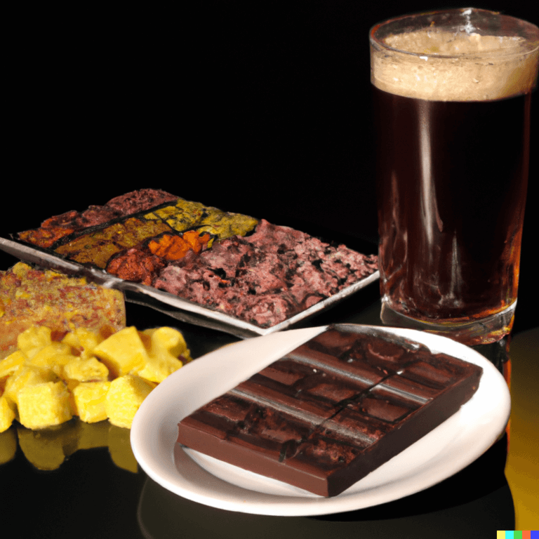 Bier und Schokolade im Food Pairing